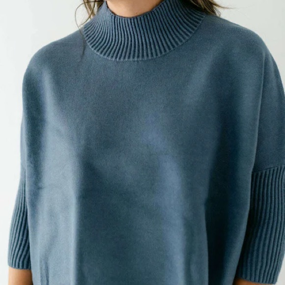 EUC🩶Kerisma Aja sweater O/S Stormy Blue - Picture 5 of 10